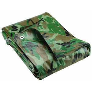 heavy duty camouflage pe tarp with grommets outdoor cover