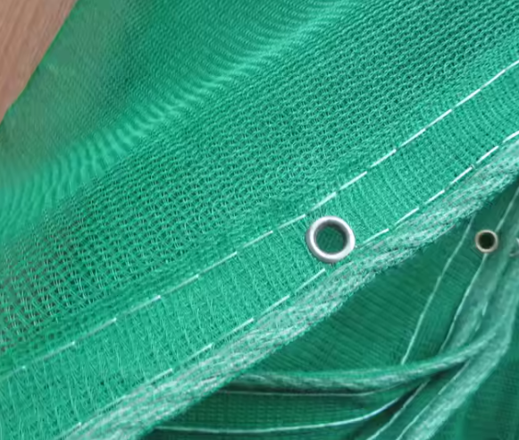 safety netting used as guardrail barrier horizontal