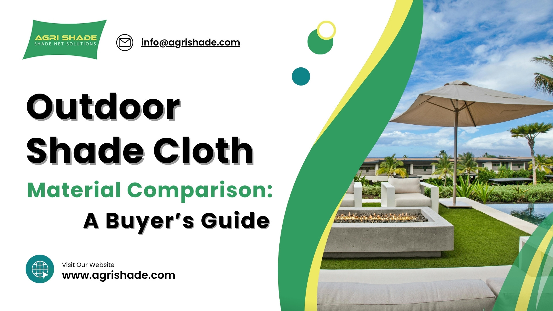 Outdoor Shade Cloth Material Comparison