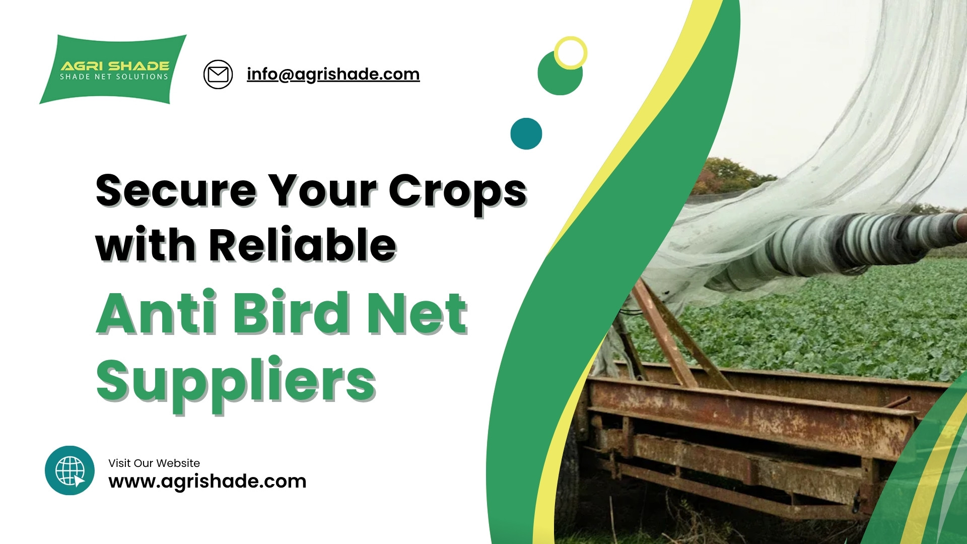 Secure Your Crops with Reliable Anti Bird Net Suppliers