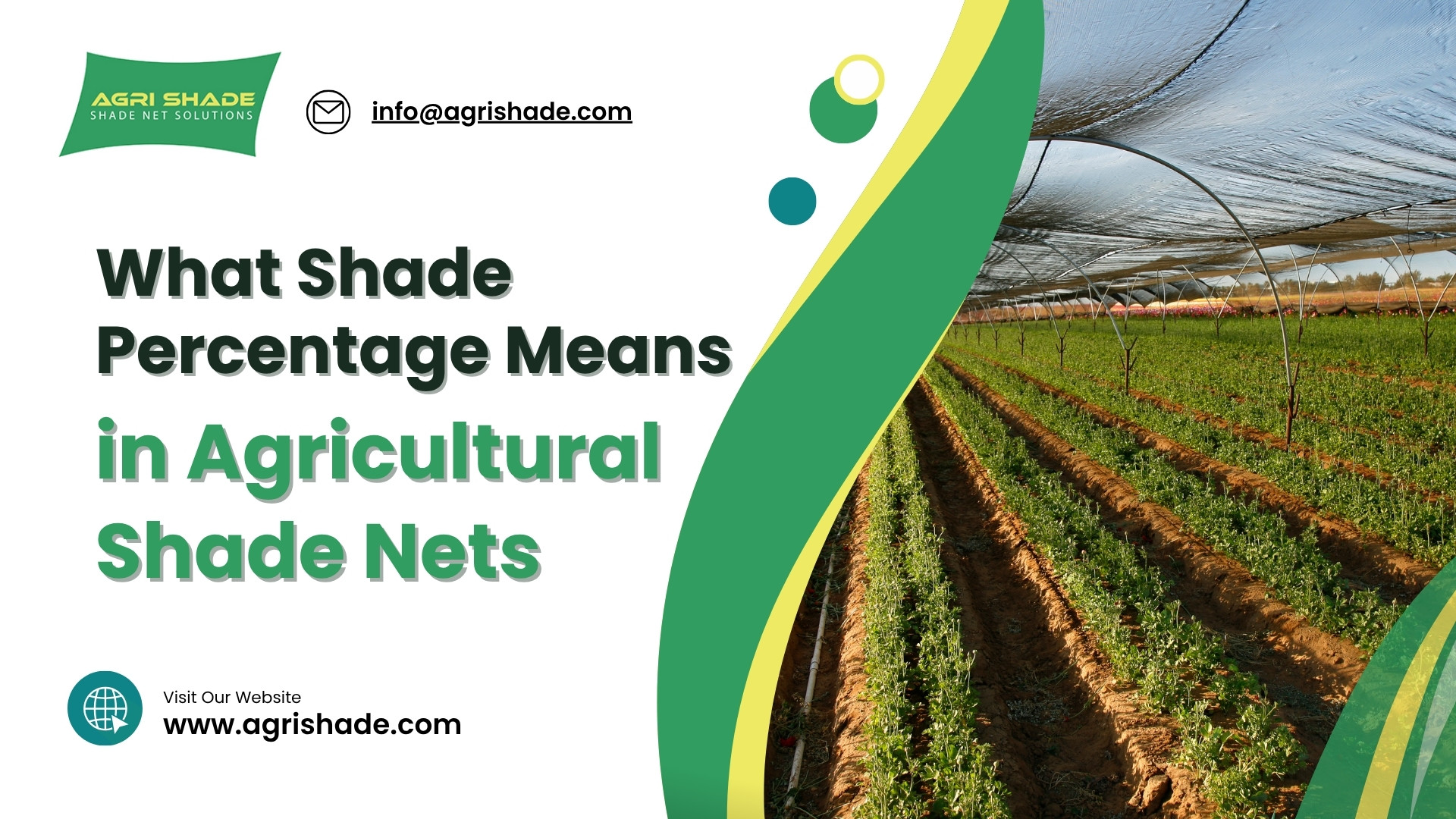 What Shade Percentage Means in Agricultural Shade Nets