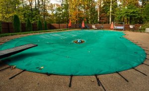 park swimming pool cover