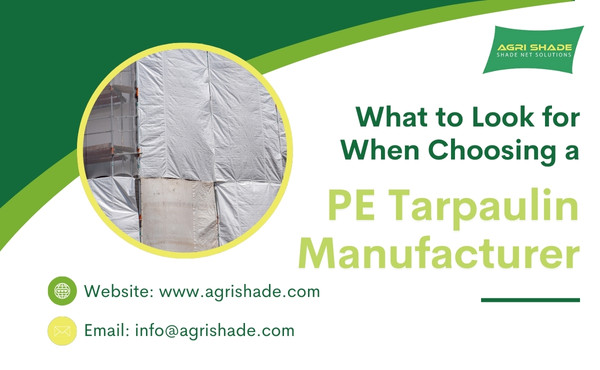 How to Choose the Right PE Tarpaulin Manufacturer