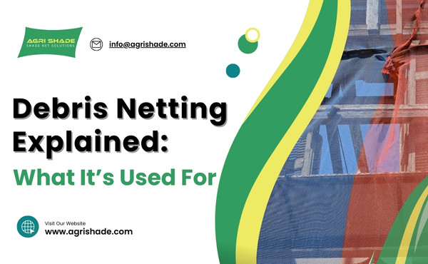 What is debris netting used for?