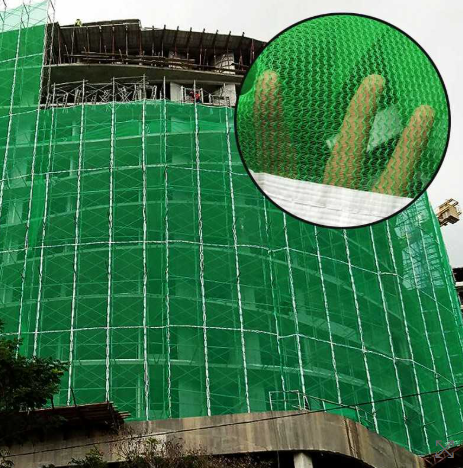 hdpe debris netting protects pedestrians below