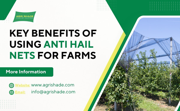 Key Benefits of Using Anti Hail Nets For Farms