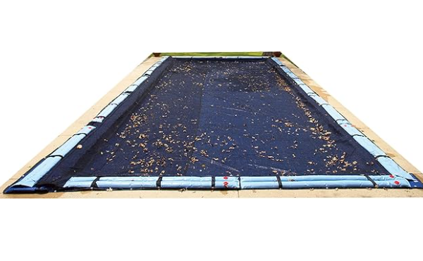 solid inground pool cover waterproof winter