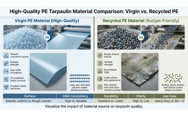 Virgin vs. Recycled PE